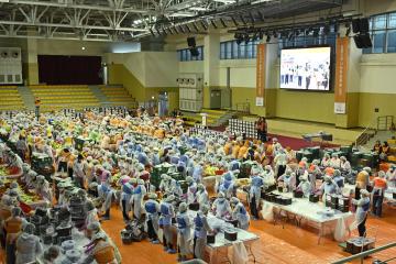한화 오션  김장봉사행사