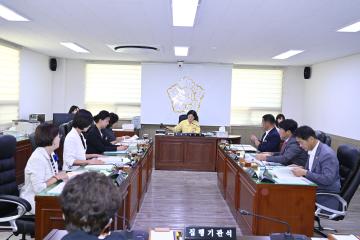 제265회 거제시의회 임시회 행정복지위원회