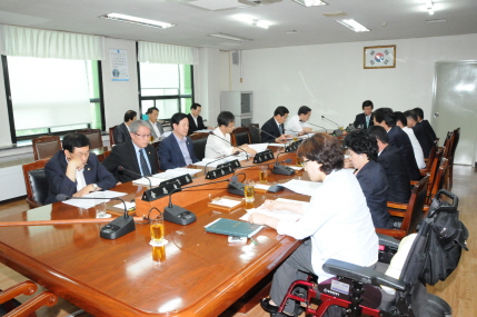 의원간담회 전경 