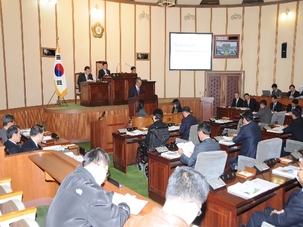 제149회 정례회 개회