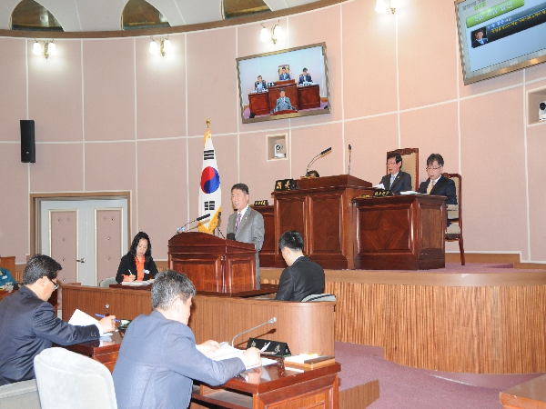 제151회 거제시의회 임시회 폐회
