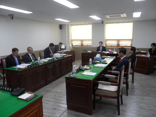 제152회 거제시의회 임시회 산업건설위원회 조례안 심사