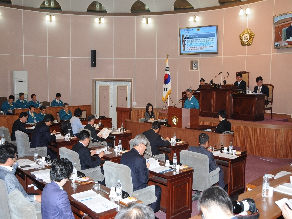 제152회 거제시의회 임시회 폐회