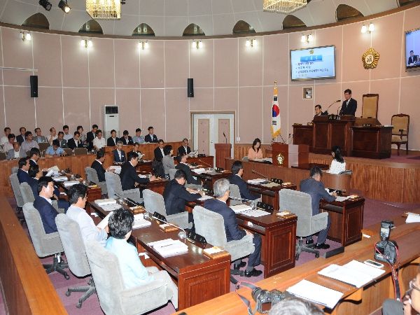 제155회 임시회 본회의 개회