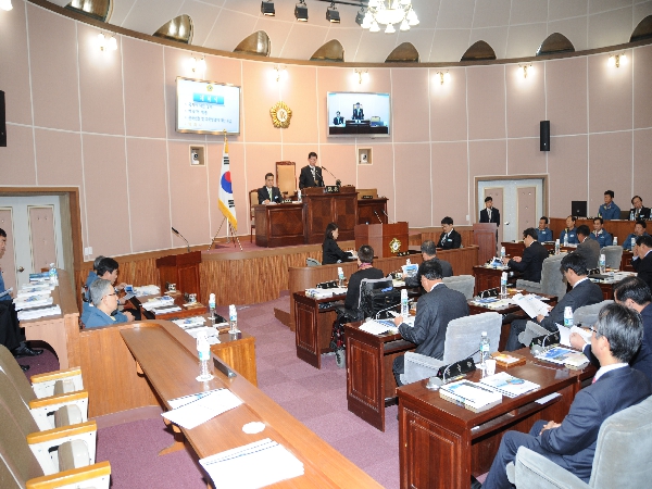 제164회 정례회 개회