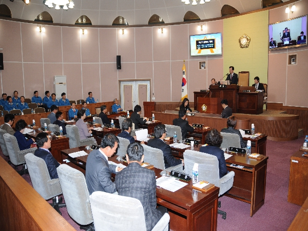 제172회 임시회 개회
