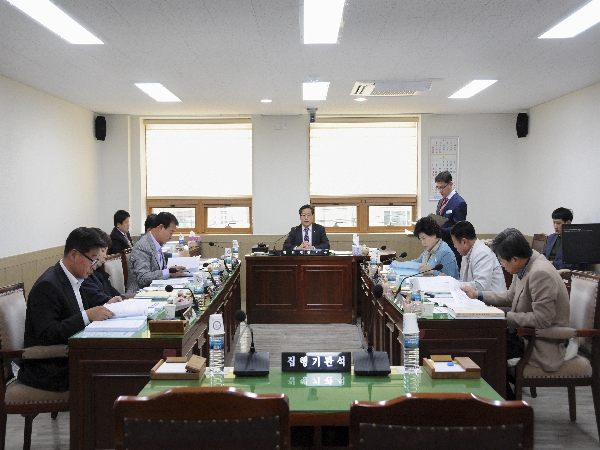 제175회 임시회 산업건설위원회 활동