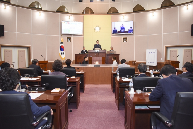 제185회 거제시의회 임시회 제1차 본회의