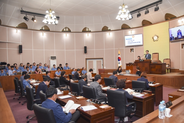 제186회 거제시의회 임시회 제1차 본회의