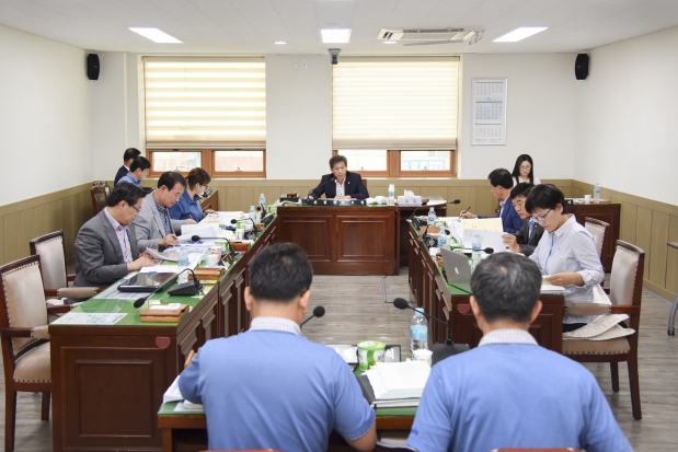 제186회 거제시의회 임시회 산업건설위원회 활동