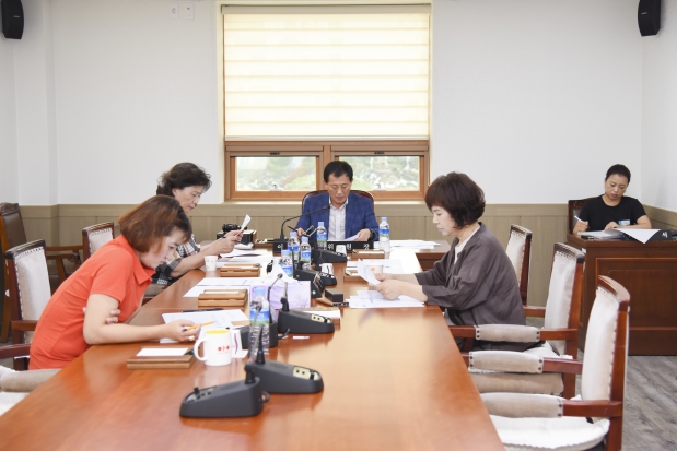 제186회 거제시의회 임시회 의회운영위원회 활동