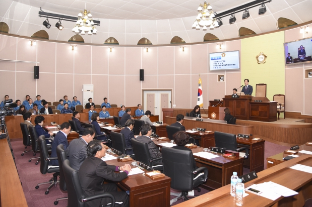 제187회 거제시의회 임시회 제1차 본회의