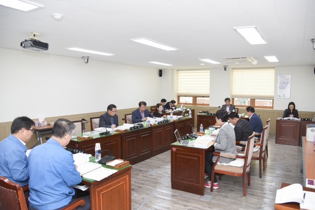 제187회 거제시의회 임시회 산업건설위원회 활동