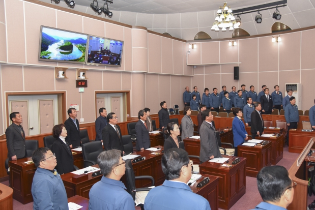 제190회 거제시의회 임시회 제1차 본회의