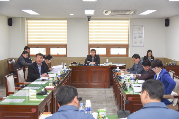 제190회 거제시의회 임시회 산업건설위원회 활동