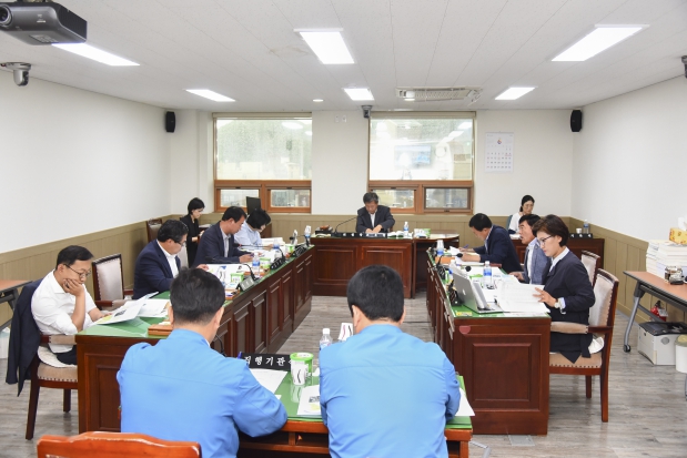 제199회 거제시의회 임시회 산업건설위원회활동
