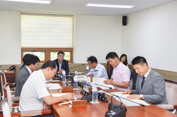 제201회 거제시의회 임시회 의회운영위원회 활동