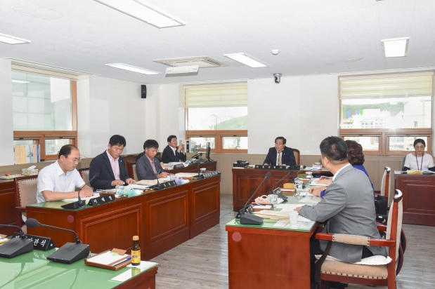 제201회 거제시의회 임시회 총무사회위원회 활동