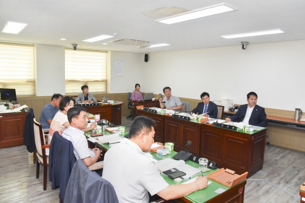 제201회 거제시의회 임시회 산업건설위원회 활동