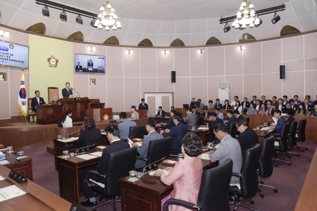 제209회 거제시의회 임시회 제1차 본회의