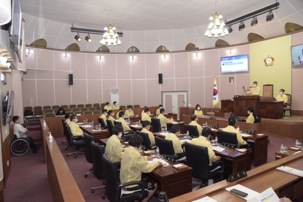 제218회 거제시의회 1차 임시회 개회